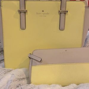 Kate spade purse and wallet